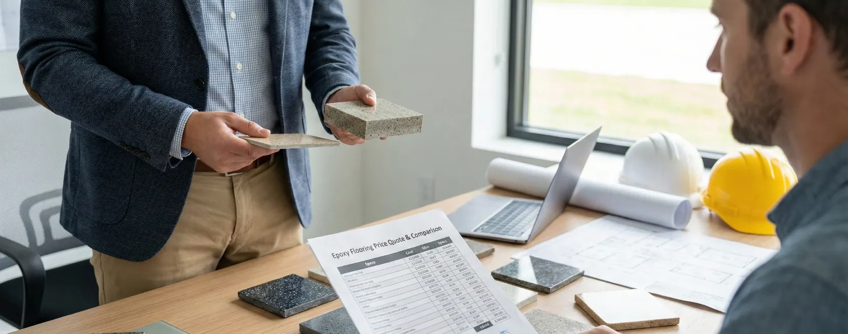 سعر ايبوكسي الارضيات | دليل تكلفة المتر والعوامل المؤثرة (2026)