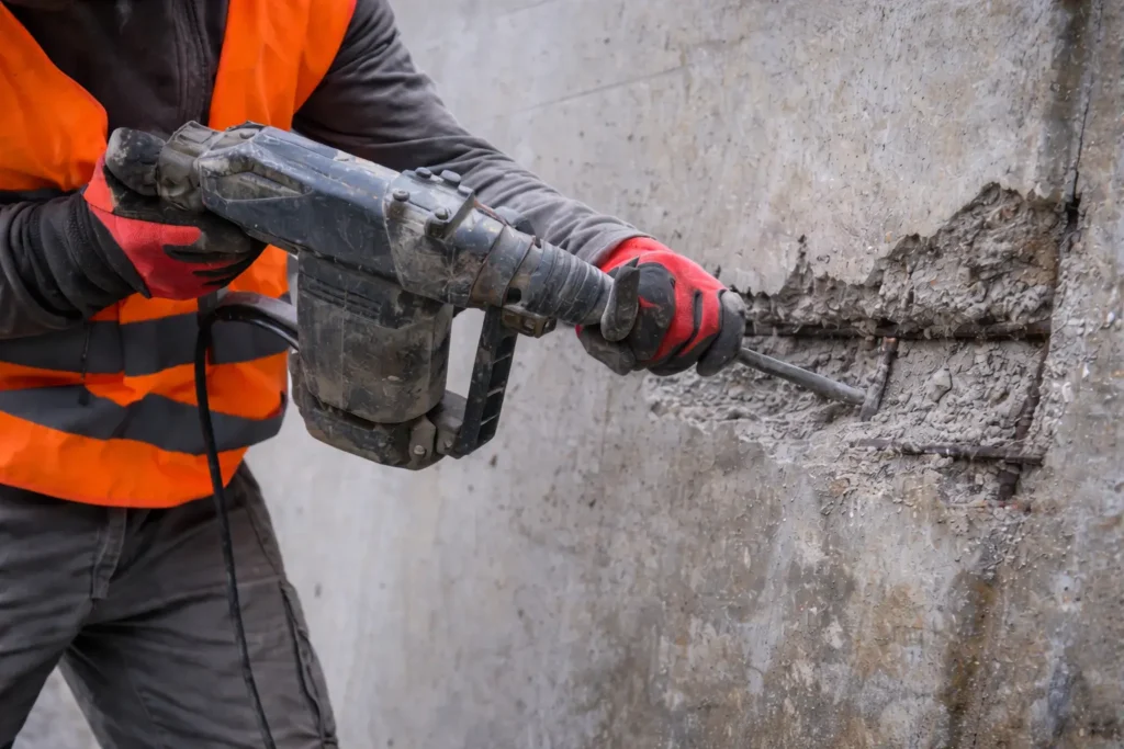 concrete crack repair